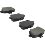 Order Rear Semi Metallic Pads by QUALITY-BUILT - 1000-1646AM For Your Vehicle