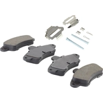 Order Rear Semi Metallic Pads by QUALITY-BUILT - 1001-0661M For Your Vehicle