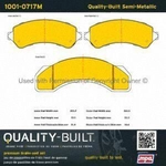 Order Rear Semi Metallic Pads by QUALITY-BUILT - 1001-0717M For Your Vehicle