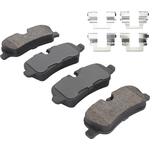 Order Rear Semi Metallic Pads by QUALITY-BUILT - 1001-1099M For Your Vehicle