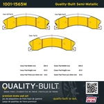 Order QUALITY-BUILT - 1001-1565M - Disc Brake Pad Set For Your Vehicle