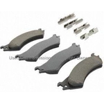 Order Rear Semi Metallic Pads by QUALITY-BUILT - 1002-0802M For Your Vehicle