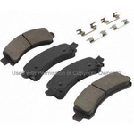 Order Rear Semi Metallic Pads by QUALITY-BUILT - 1002-0974M For Your Vehicle