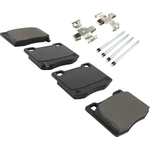 Order Rear Semi Metallic Pads by QUALITY-BUILT - 1003-2363M For Your Vehicle