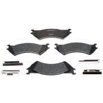 Order RAYBESTOS R-Line - MGD802MH - Rear Semi Metallic Pads For Your Vehicle
