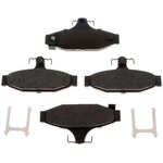 Order RAYBESTOS R-Line - MGD413MH - Rear Semi Metallic Pads For Your Vehicle