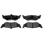 Order RAYBESTOS R-Line - MGD641M - Rear Semi Metallic Pads For Your Vehicle