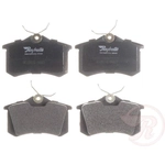 Order Rear Semi Metallic Pads by RAYBESTOS - PGD1112M For Your Vehicle