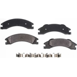 Order Rear Semi Metallic Pads by RS PARTS - RSD1329MH For Your Vehicle
