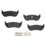 Order RS PARTS - RSD881MH - Rear Semi Metallic Pads For Your Vehicle