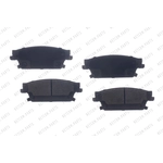 Order Rear Semi Metallic Pads by RS PARTS - RSD1020AMH For Your Vehicle
