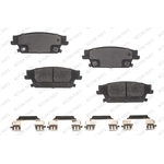 Order Plaquettes arrière semi-métallique par RS PARTS - RSD1020MH For Your Vehicle