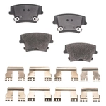 Order RS PARTS - RSD1057MH - Rear Semi Metallic Pads For Your Vehicle