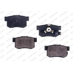 Order RS PARTS - RSD1086M - Rear Semi Metallic Pads For Your Vehicle
