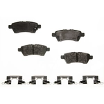 Order Rear Semi Metallic Pads by RS PARTS - RSD1101MH For Your Vehicle