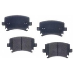 Order RS PARTS - RSD1108MH - Rear Semi Metallic Pads For Your Vehicle