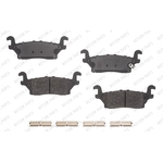 Order Rear Semi Metallic Pads by RS PARTS - RSD1120MH For Your Vehicle
