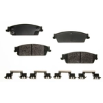 Order RS PARTS - RSD1194MH - Rear Semi Metallic Pads For Your Vehicle