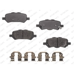 Order Rear Semi Metallic Pads by RS PARTS - RSD1402MH For Your Vehicle