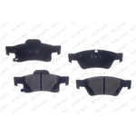 Order RS PARTS - RSD1498M - Rear Semi Metallic Pads For Your Vehicle