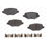 Order Plaquettes arrière semi-métallique par RS PARTS - RSD1612MH For Your Vehicle