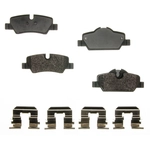 Order Rear Semi Metallic Pads by RS PARTS - RSD1800MH For Your Vehicle