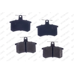 Order Plaquettes arrière semi-métallique par RS PARTS - RSD228M For Your Vehicle