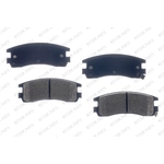 Order Rear Semi Metallic Pads by RS PARTS - RSD508MH For Your Vehicle