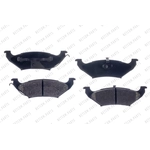Order Rear Semi Metallic Pads by RS PARTS - RSD662MH For Your Vehicle