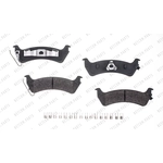 Order RS PARTS - RSD666MH - Rear Semi Metallic Pads For Your Vehicle