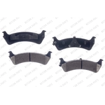 Order Rear Semi Metallic Pads by RS PARTS - RSD667AMH For Your Vehicle
