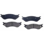 Order RS PARTS - RSD702AMH - Rear Semi Metallic Pads For Your Vehicle