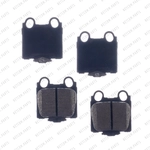 Order Plaquettes arrière semi-métallique par RS PARTS - RSD771M For Your Vehicle