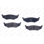 Order Rear Semi Metallic Pads by RS PARTS - RSD782MH For Your Vehicle