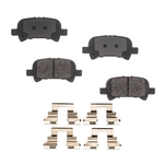 Order RS PARTS - RSD828MH - Rear Semi Metallic Pads For Your Vehicle