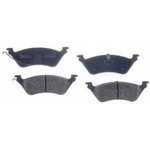 Order RS PARTS - RSD858M - Rear Semi Metallic Pads For Your Vehicle