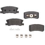 Order RS PARTS - RSD868MH - Rear Semi Metallic Pads For Your Vehicle