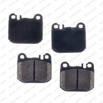 Order Rear Semi Metallic Pads by RS PARTS - RSD874M For Your Vehicle