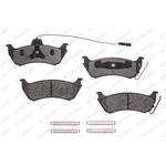 Order Rear Semi Metallic Pads by RS PARTS - RSD875MH For Your Vehicle