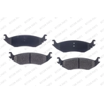 Order Rear Semi Metallic Pads by RS PARTS - RSD898MH For Your Vehicle