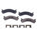 Order Rear Semi Metallic Pads by RS PARTS - RSD909MH For Your Vehicle