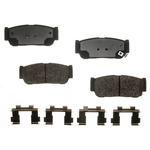 Order RS PARTS - RSD954MH - Rear Semi Metallic Pads For Your Vehicle
