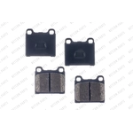 Order Rear Semi Metallic Pads by RS PARTS - RSD96M For Your Vehicle