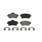 Order SIM - SIM-1630 - Rear Semi-Metallic Disc Brake Pads For Your Vehicle