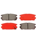 Order Plaquettes arrière semi-métallique par SIM - SIM-1275 For Your Vehicle