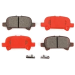 Order Plaquettes arrière semi-métallique par SIM - SIM-828 For Your Vehicle