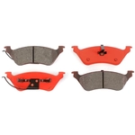 Order Plaquettes arrière semi-métallique de SIM - SIM-858 For Your Vehicle