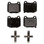 Order Rear Semi Metallic Pads by TRANSIT WAREHOUSE - PPF-D961 For Your Vehicle