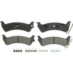 Order WAGNER - ZX666 - QuickStop Disc Brake Pad Set For Your Vehicle