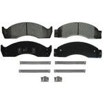 Order Plaquettes arrière semi-métallique par WAGNER - ZX411 For Your Vehicle